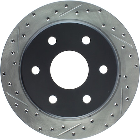 Centric Parts Sport Drilled/Slotted Brake Rotor, 127.66041R 127.66041R